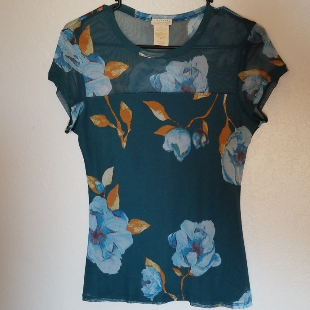 Lacy Floral Blouse